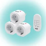 Home TH 3013 távirányítható hálózati aljzatszett, 40 m hatótáv, max. 3000 W, rádiós összeköttetés, 230 V, egyszerűen tanítható, fehér TH 3013 Ajánlat