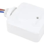 Újdonság Mikrohullámú mozgásérzékelő fehér 1200W IP20