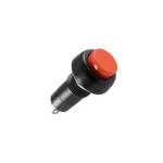 Nyomógomb, 125V/3A - 250V/1A piros SP 10/RD Árcsökkenés