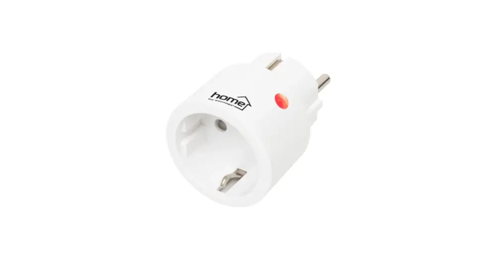 Vásárlói kedvenc Home TH2300 távirányítható mini hálózati aljzat, max. 2300W, 40m hatótáv, LED visszajelző TH2300