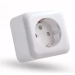 Kedvezmény STILO FORTE 2P+F Schuko fehér falon kívüli földelt csatlakozóaljzat (GYV) biztonsági zsalus