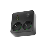Expressz szállítás Modi elosztó fekete 2x230V + 2x USB-A 1x USB-C