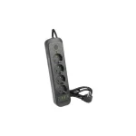 Modi hosszabbító kábel fekete 4x230V + 3x USB-A 1x USB-C Szezonális akció
