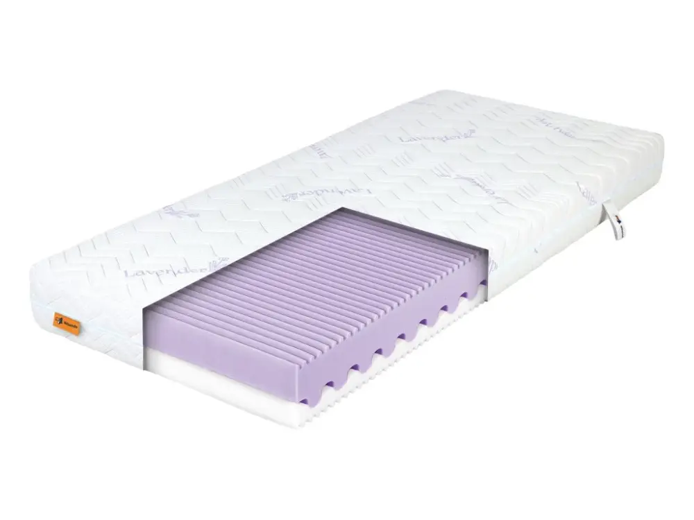 VIOLETTA vastag habmatrac 180x200x20 - Lavender huzat Biztonságos fizetés