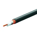 Legnépszerűbb 75 ohm koax kábel hab.PE szig RG 6-32/BK