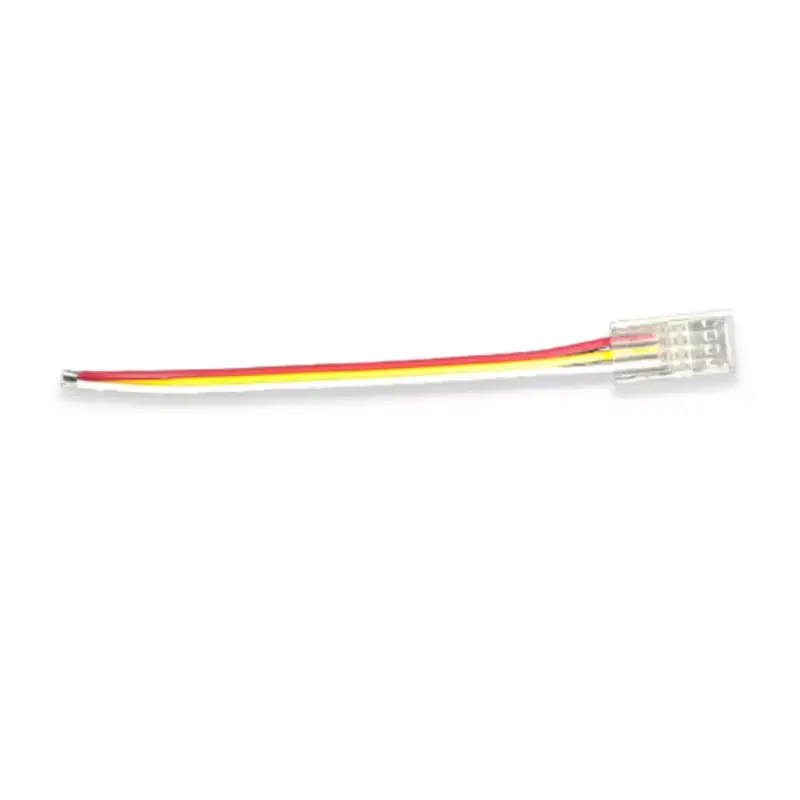 Gyorscsatlakozó , 10 mm-es CCT LED szalaghoz , 3 pólusos , vezeték-szalag toldáshoz , IP20/IP65 , MULTI SNAP Biztonságos vásárlás