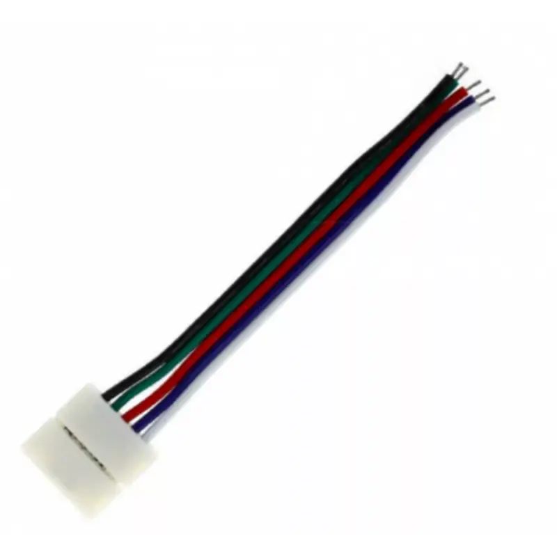 Forrasztásmentes betáp 10 mm-es RGBW LED szalaghoz Ne maradj le