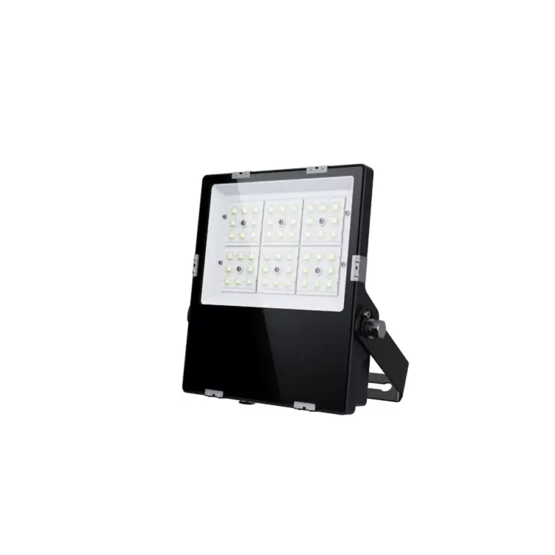 Legkelendőbb LED reflektor , kültéri , 100W , hideg fehér , 150 lm/W , OSRAM driver , slim , fekete , IP66 ,5 év garancia , LEDISSIMO TECHNICAL