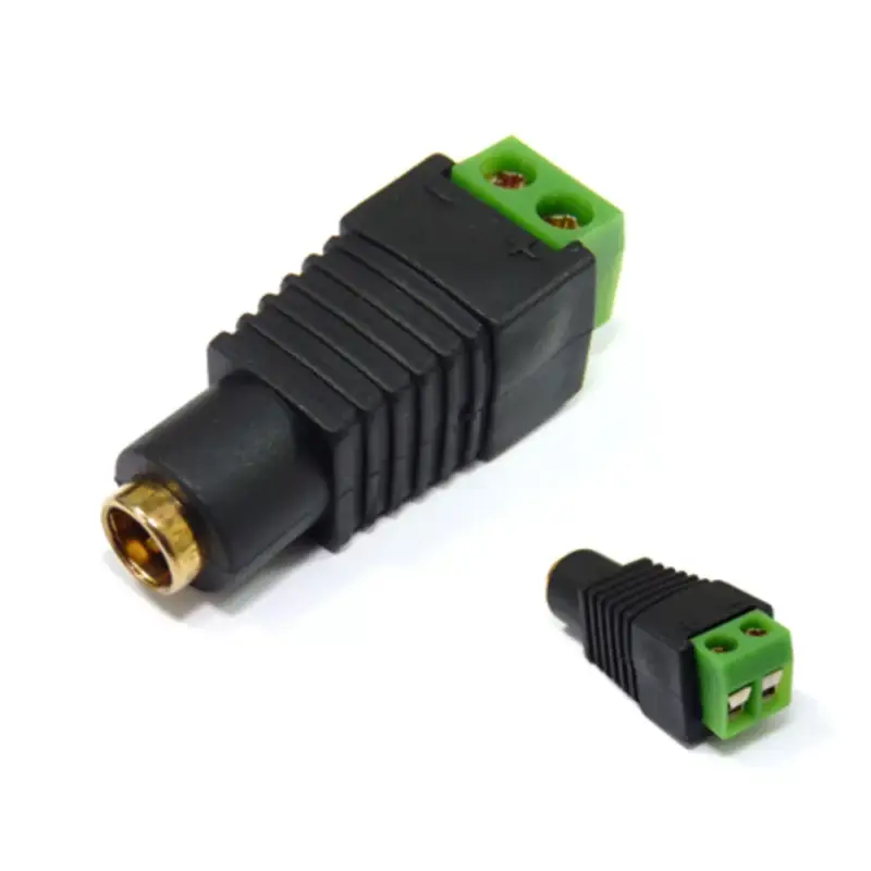 Biztonságos vásárlás DC - Sorkapocs átalakító (2.1x5.5 mm) - anya