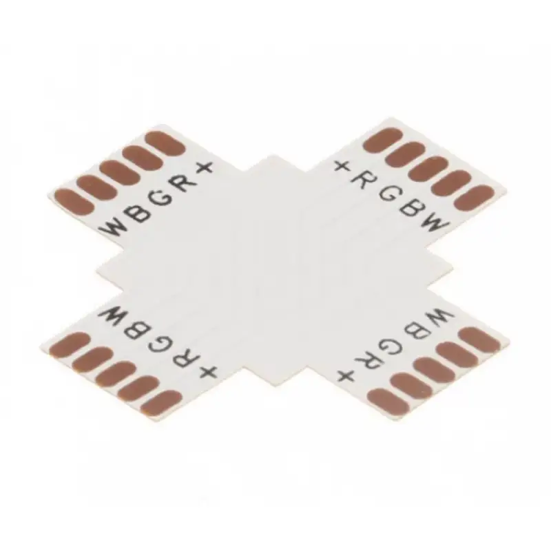 Legjobb ár Elosztó elem , PCB , 10 mm--es RGBW LED szalaghoz , L, T vagy X elosztáshoz