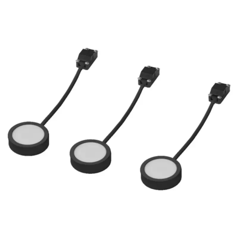 Kedvezményes ár Ledvance Undercabinet Spot bútorvilágító LED lámpa, 3 W, melegfehér, fekete, 3 darabos