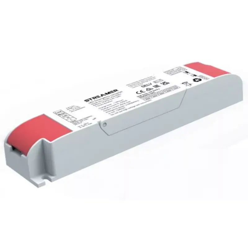 Vészvilágítás meghajtó , inverter , AC220-240V, DC 60-300V, 2.5W , 3 órás készenléti idő , kézi és önteszt funkció , STREAMER Akciós ár