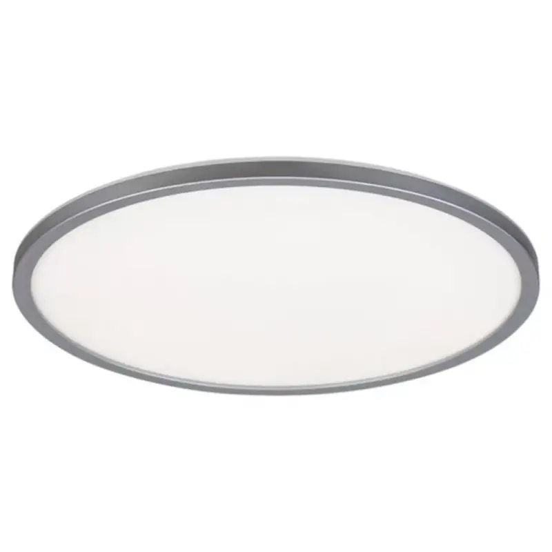 Utolsó esély LED lámpatest , mennyezeti ,41.5 cm , 22W , dimmelhető , RGB , kerek , ezüst , Rábalux , RASMUS