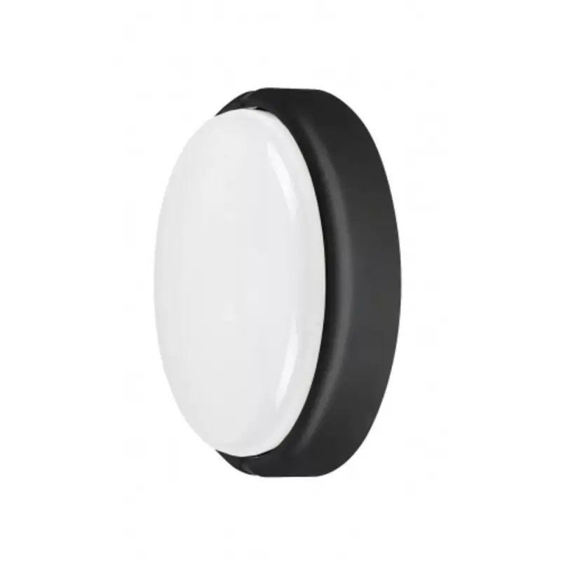 Azonnal elérhető LED lámpatest , mennyezeti , 15W , kerek , természetes fehér , fekete , kültéri , IP54 , Rábalux , HORT