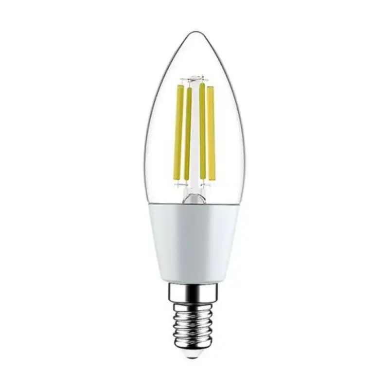 LED lámpa , égő , izzószálas hatás , filament , E14 , 2W , természetes fehér , "A" energiaosztály , Rábalux Szuper ajánlat