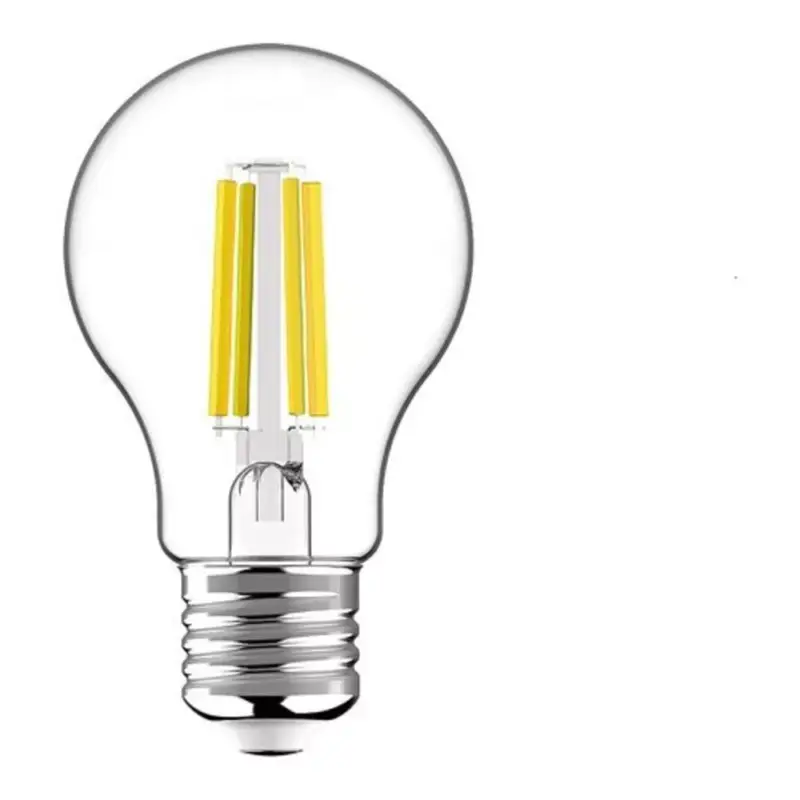 LED lámpa , égő , izzószálas hatás , filament , körte , E27 , 4W , meleg fehér , "A" energiaosztály , Rábalux Népszerű