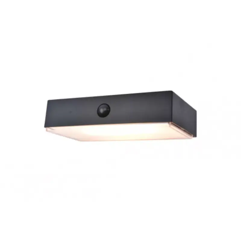 Végkiárusítás LED lámpatest , oldalfali , napelemes , 5W , CCT , dimmelhető , mozgásérzékelős , kültéri , IP54 , LUTEC CONNECT , FADI