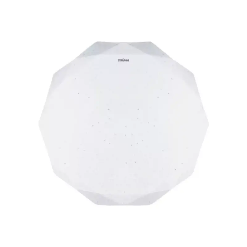 LED lámpatest , mennyezeti , sokszög , kristály hatású , 24W , természetes fehér , fehér , IP44 , STRÜHM , DIANA Kihagyhatatlan ajánlat