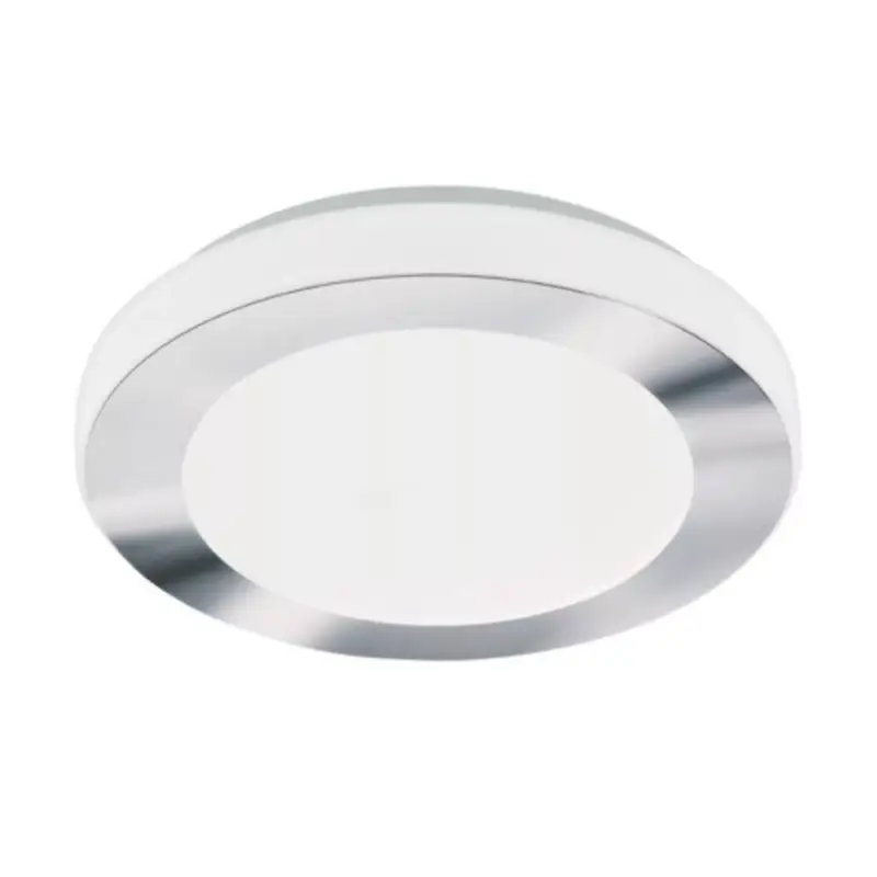 Végkiárusítás LED lámpatest , mennyezeti , 11 Watt , meleg fehér , króm , IP44 , EGLO , CARPI , 95282
