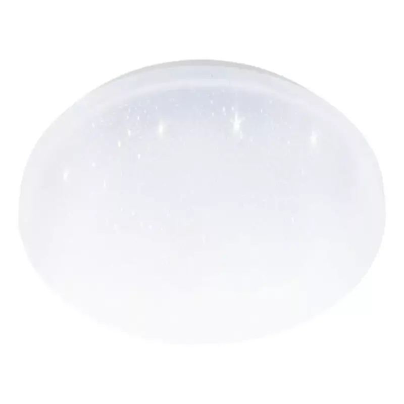 Végkiárusítás LED lámpa , fali , mennyezeti , 10W , kerek , fehér , 26 cm , természetes fehér , műanyag , kristály hatású , EGLO , ECO RANGE , POGLIOLA-E ,74067