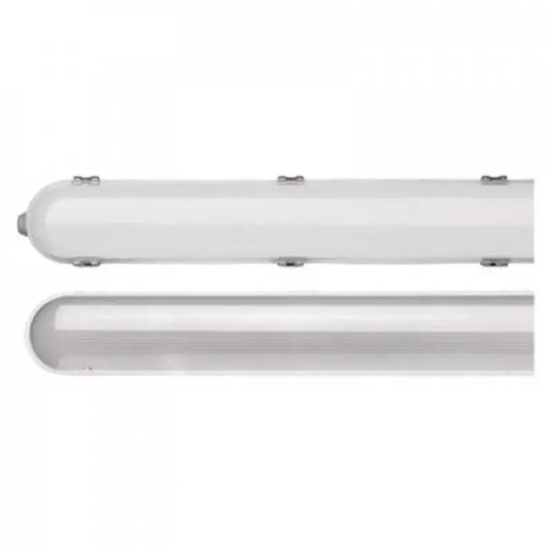 Végkiárusítás LED lámpatest , 35 Watt , 120 cm , kompakt armatúra , por- és páravédett , IP66 , természetes fehér , EMOS