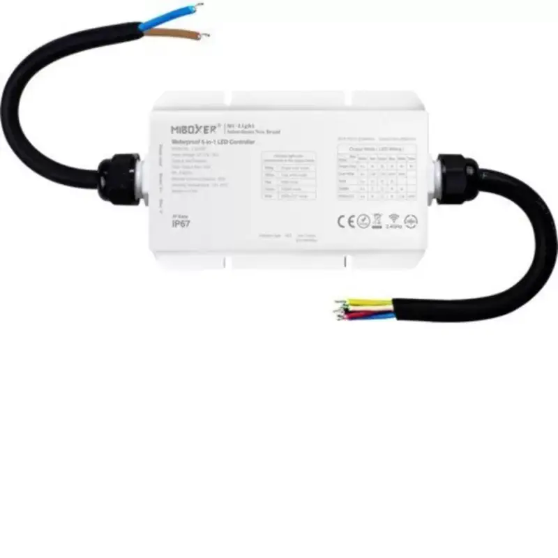 Expressz szállítás Univerzális csoport (zóna) vezérlő , 5in1 , group control, SMART , IP67 , Miboxer (Mi-Light) , LS2-WP