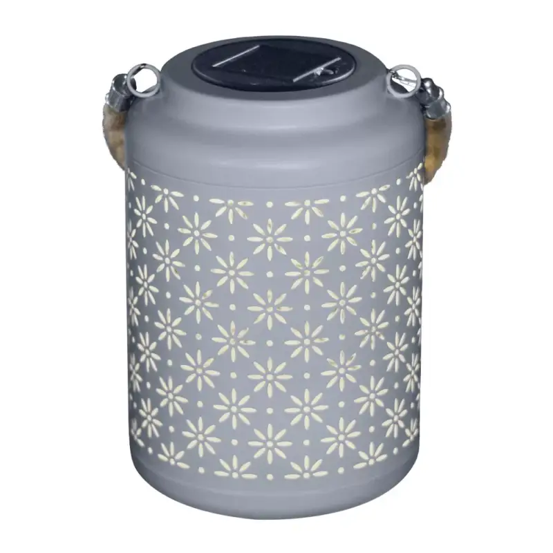Szuper ajánlat Modee Lighting LED Szolár Napelemes Lámpás LT005W (H26x17x17cm) fehér