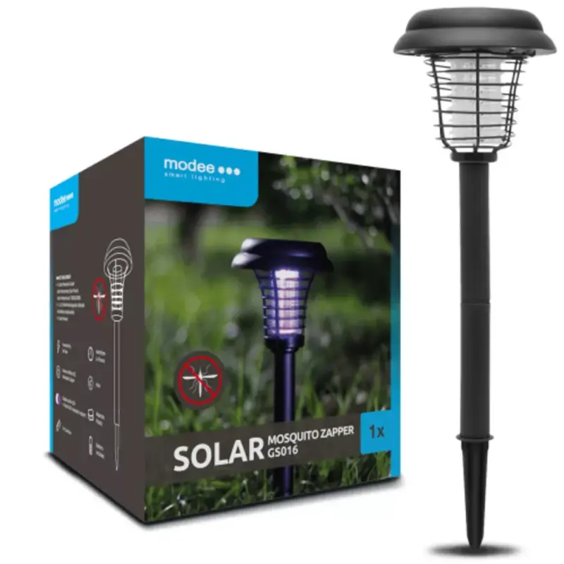 Modee Lighting LED Szolár Napelemes Szúnyogírtó GS016 (40cm) Újdonság