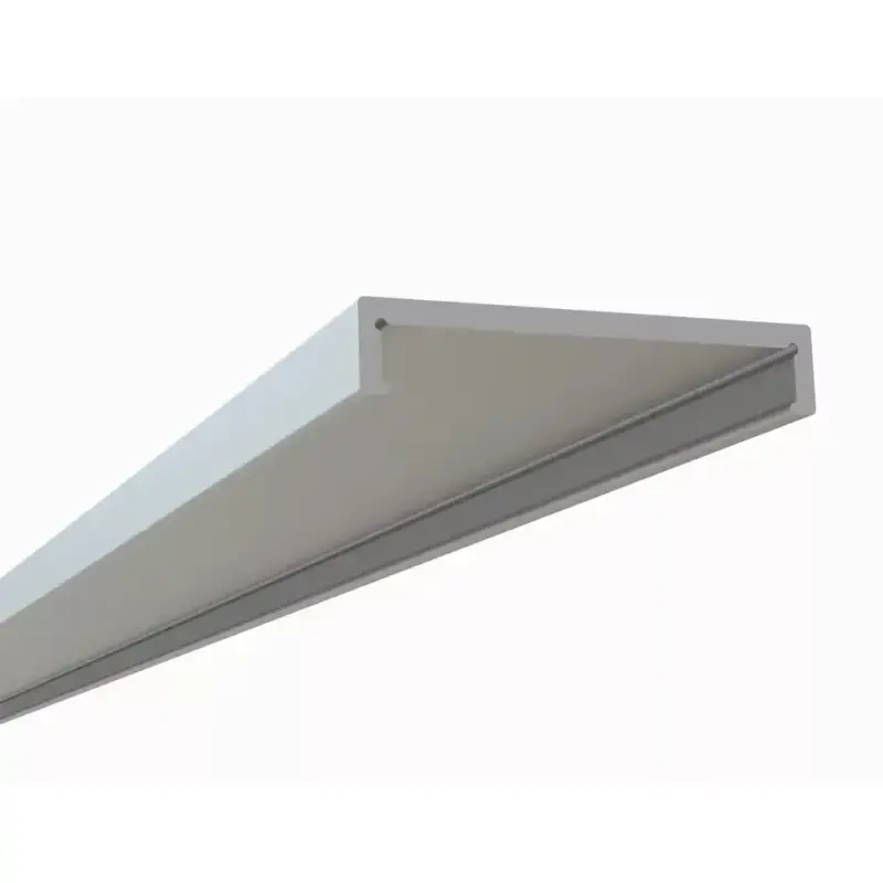 Ajánlat 968-969 Rögzítő csatorna Alumínium U profilhoz 2m , FLAT-WIDE