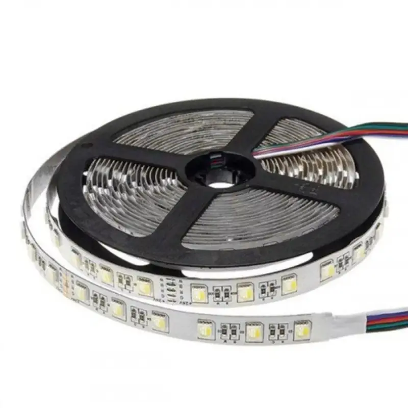 Rendeld meg most LED szalag , 24 Volt DC , 5050 , 60 led/m , 16 W/m , RGBW , 4in1 chip , 12 mm , W= hideg fehér