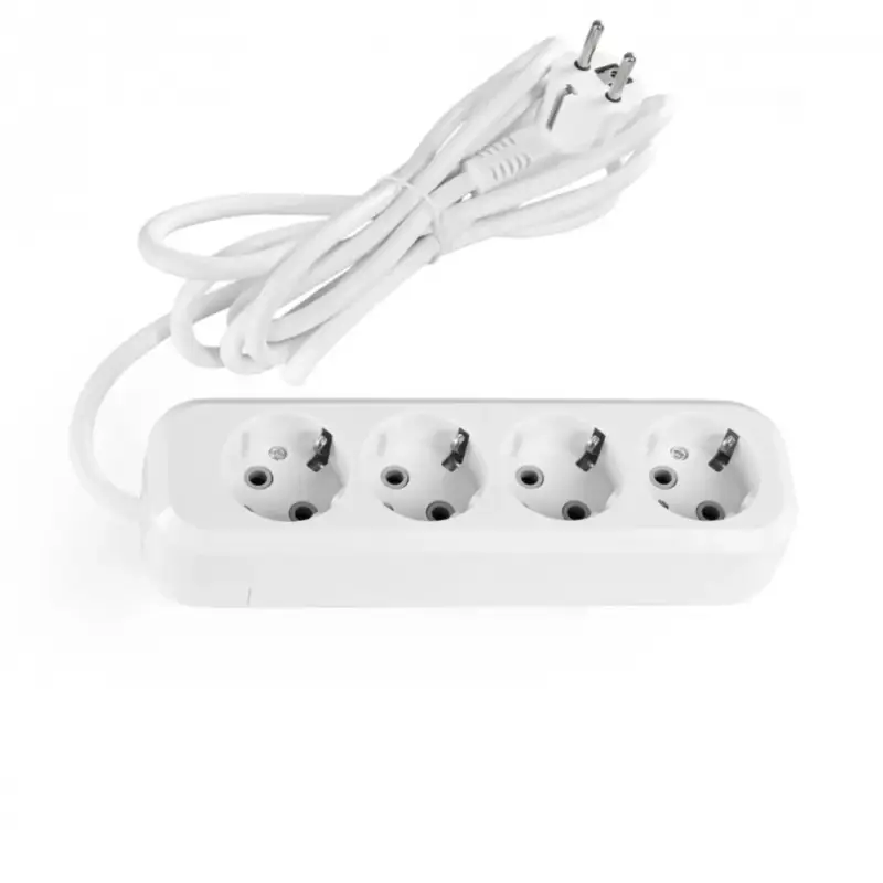 4-es hosszabbító , 3 m kábellel , 3 x 1.5 mm , 16A , szerelhető , fehér , VIDEX, TITANUM Utolsó esély