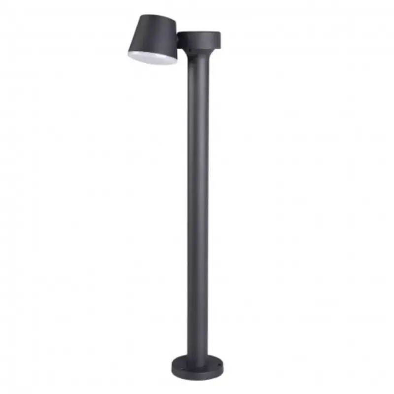 Alacsony ár LED lámpatest , állólámpa , kültéri , 80 cm , 7.5W , természetes fehér , grafit , IP54 , DROMI