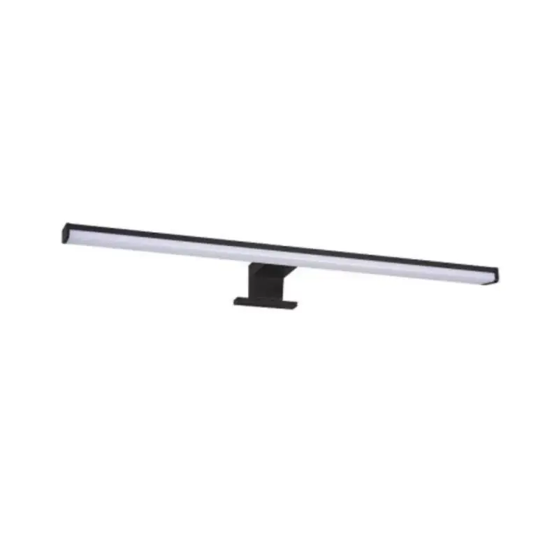 LED lámpatest , tükörvilágítás , 12 Watt , 60 cm , természetes fehér , fekete , IP44 , ASTIM Biztonságos fizetés