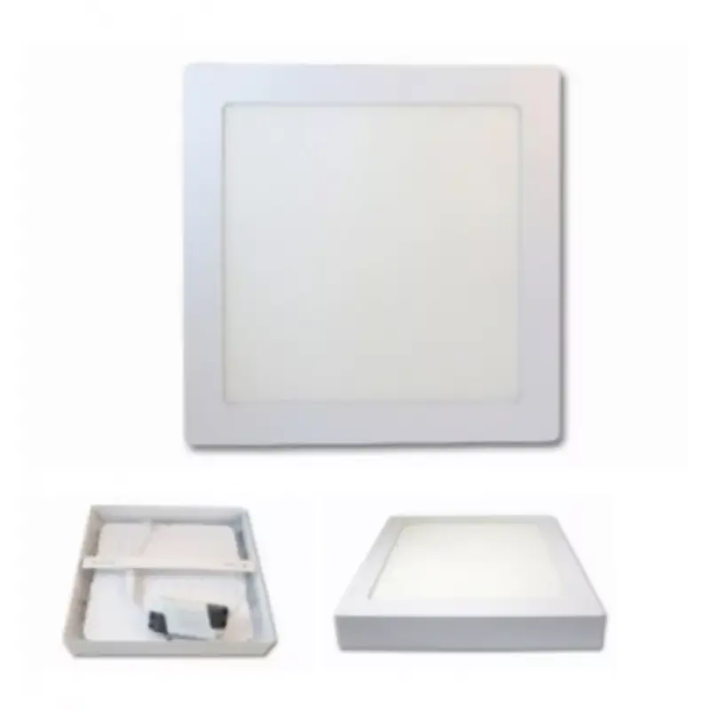 LED panel , 18W , falon kívüli , négyzet , hideg fehér , LM Biztonságos vásárlás