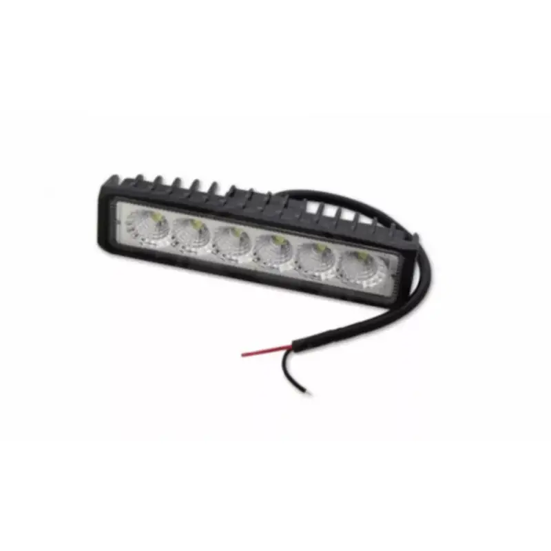 Szuper akció LED reflektor , munkalámpa , fényhíd , 10-30V , 18Watt , hideg fehér , IP67