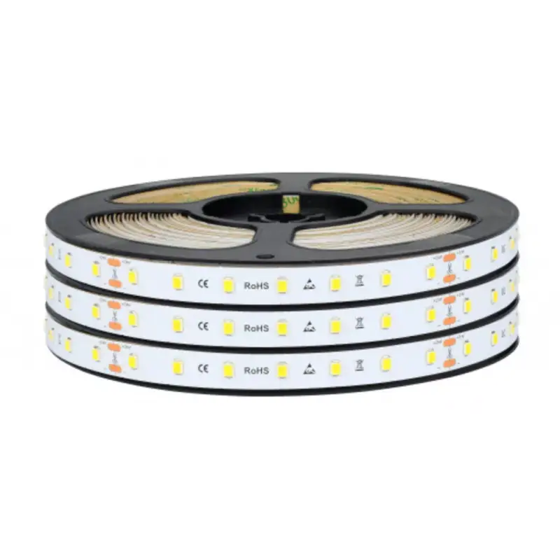 Gyors szállítás MARATHON LED szalag , áramgenerátoros IC-vel , 24 Volt DC , 2835 , 70 led/m , 6 W/m , hideg fehér , 140 lm/W