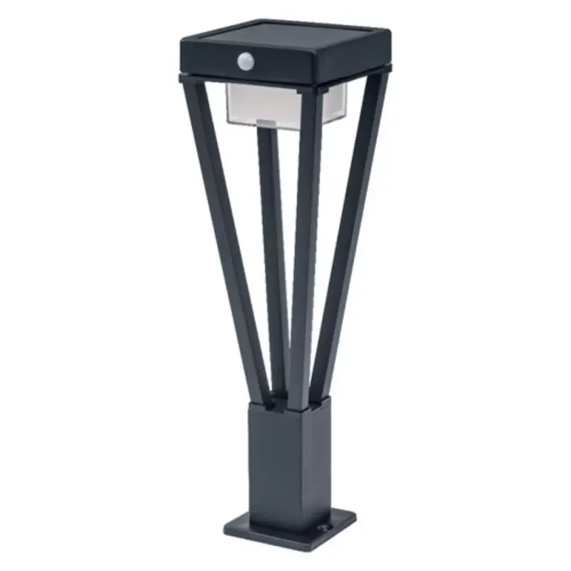 Ledvance Endura Style Solar kültéri napelemes állólámpa mozgásérzékelővel, melegfehér, 6W, 50 cm, antracit Expressz kézbesítés