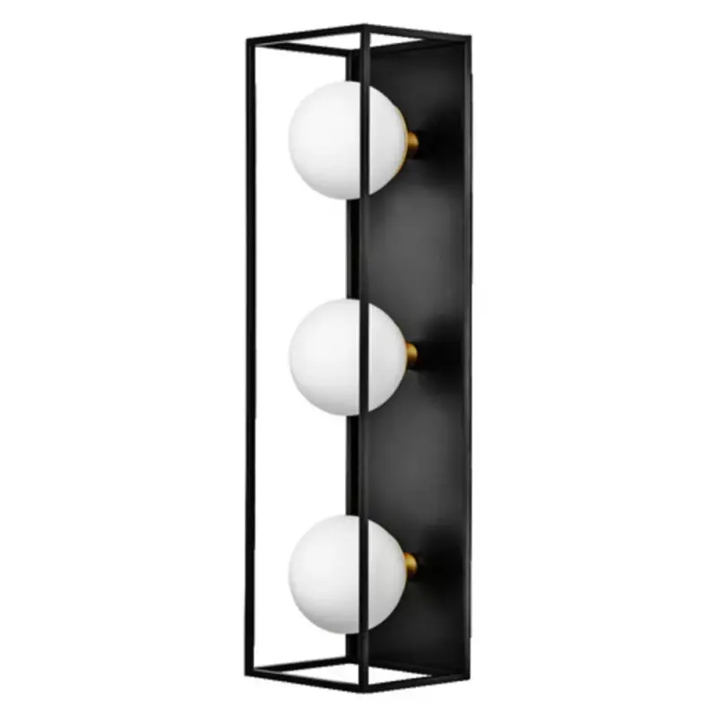 Ledvance Decor Square keretes fali lámpa 3 foglalattal, fekete Outlet