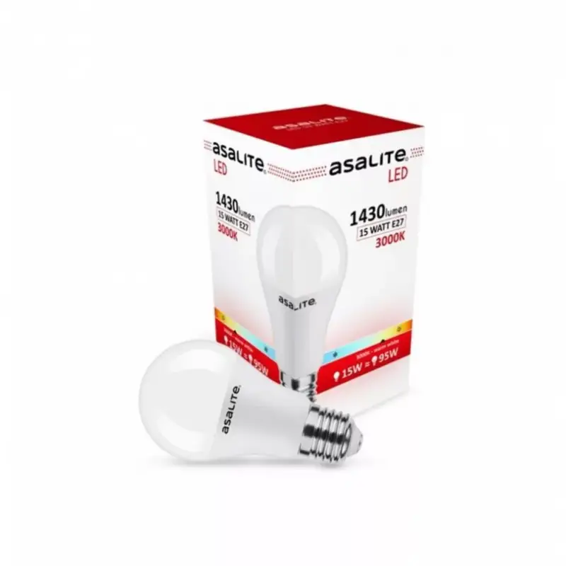 Asalite LED Izzó A65 gömb E27 15W 3000K (1430 lumen) Utolsó esély