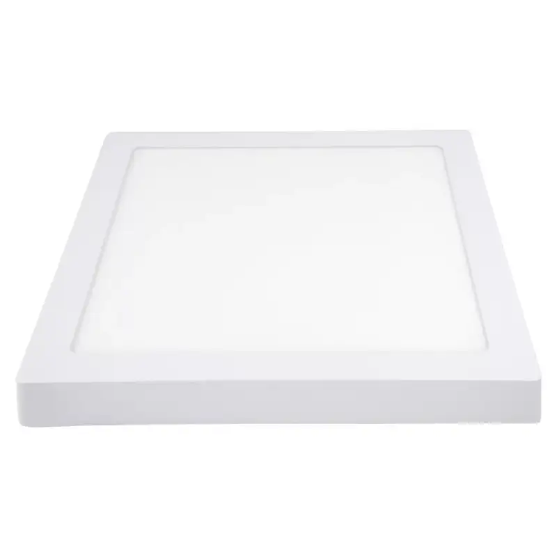 Alacsony ár LED felületre szerelhető panel, négyzet alakú, 24W, 4500K, természetes fehér, 1920 lm, Optonica, 2257