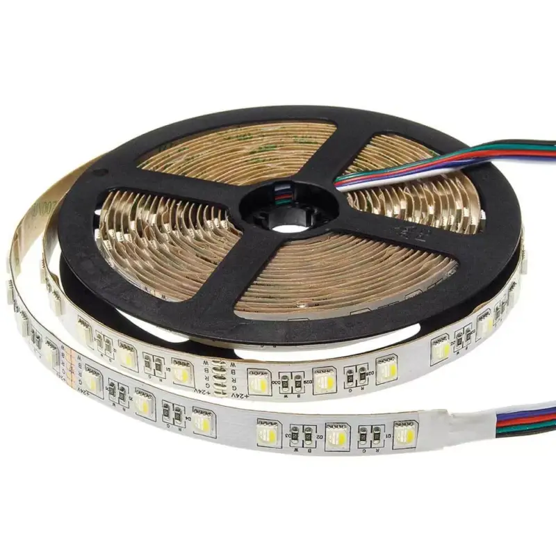 LED szalag 5054 nem vízálló 3 év garancia, 16W, RGBW, dimmelhető, 1600 lm, Optonica, 4486 Népszerű