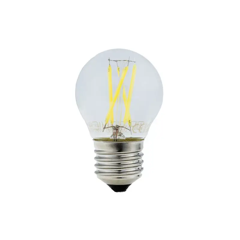 Prémium LED izzószálas izzó E27 G45, 4W, 2700K, meleg fehér, 400 lm, Optonica, 1869