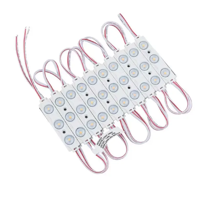 LED lencse modul 3 2835, 1,5W, 3000K, meleg fehér, dimmelhető, 120 lm, IP65, Optonica, 4523 Szuper akció