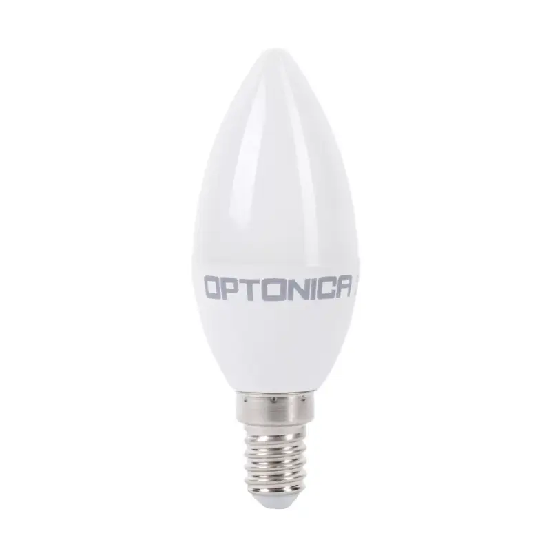 Legjobb ár LED gyertya E14 c37, 5,5W, 6000K, hideg fehér, 450 lm, Optonica, 1425