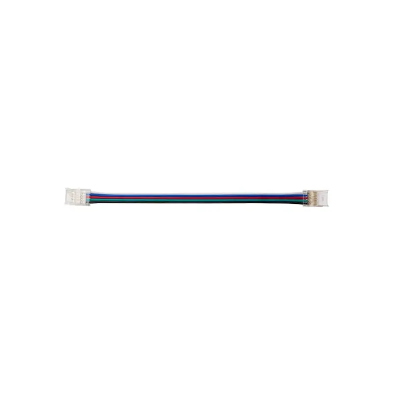 Outlet 5 tűs, kettős csatlakozó 10 mm-es smd szalaghoz, RGBW, LED szalag SMD 10 mm-hez, Optonica, 6558
