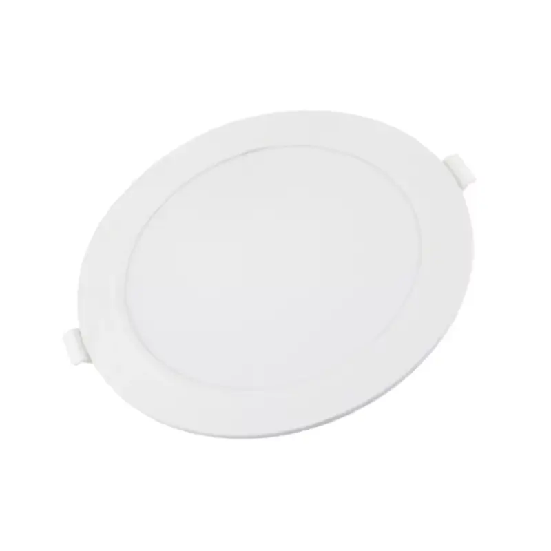 Újdonság LED háttérvilágítású vékony mini kerek panel, 18W, 2700K, meleg fehér, 1350 lm, fehér, Optonica, 2959