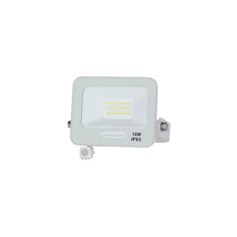 LED smd reflektor IP65 fehértel és érzékelővel, 10W, 4000K, természetes fehér, 900 lm, Optonica, 15838 Akciós ár