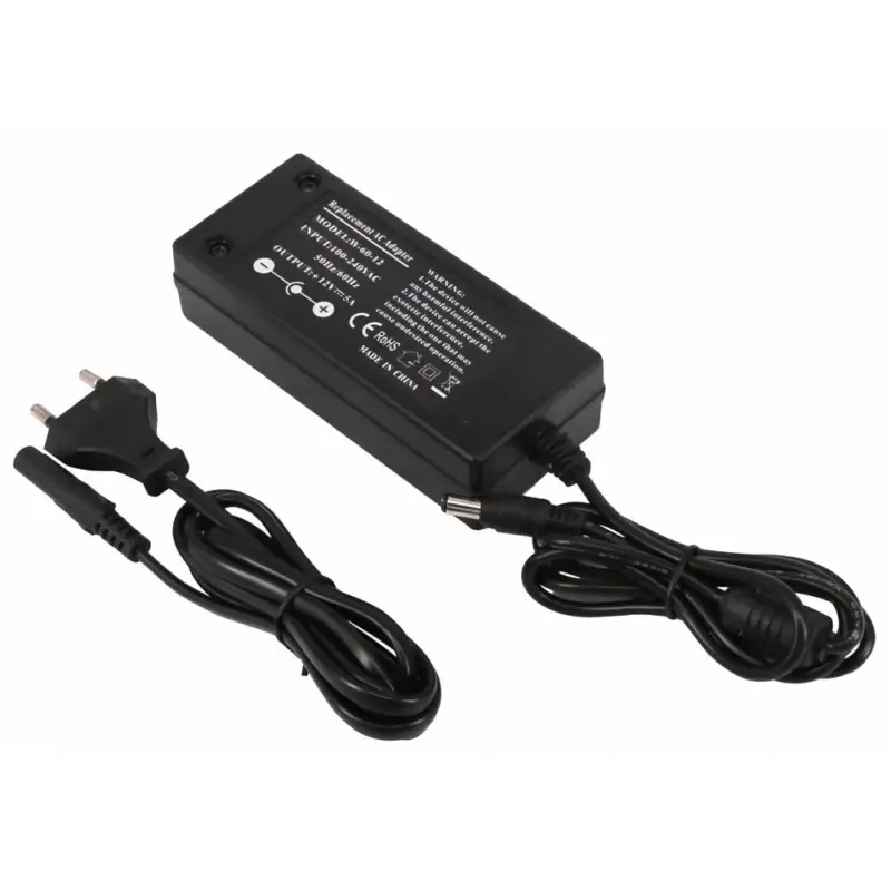 LED tápegység 12v 3 év garancia, 60W, fekete, Optonica, 6202 Különleges ajánlat