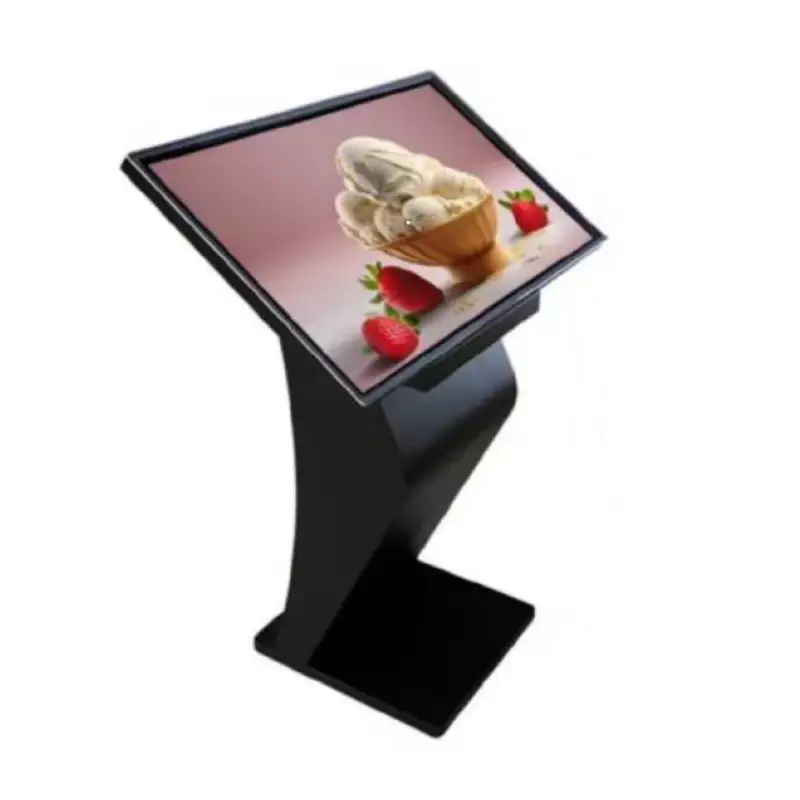 Akciós ár LED reklámkijelző 2k 43 hüvelykes k alakú android - érintőképernyős, fekete, Optonica, 10672