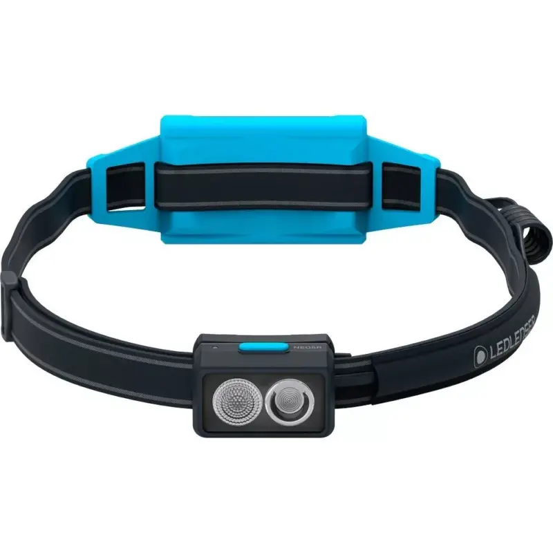 LEDLENSER NEO5R 600lm tölthető futó-fejlámpa 100m Li-ion/ Fekete/kék Különleges ajánlat
